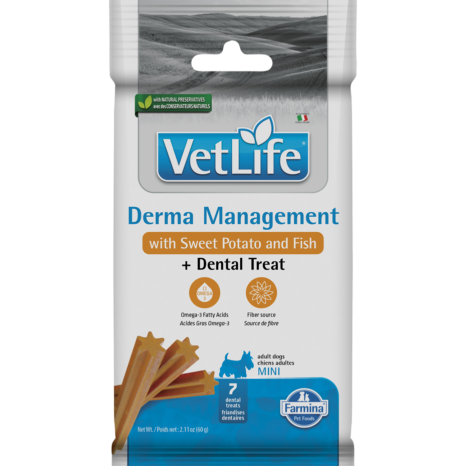 Farmina Vet Life Canine Treat Derma Management Adult Mini