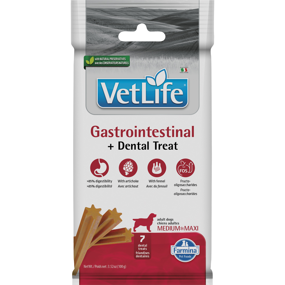 Farmina Vet Life Canine Treat Gi Adult Medium And Maxi