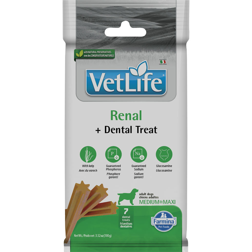 Farmina Vet Life Canine Treat Renal Adult Medium/maxi