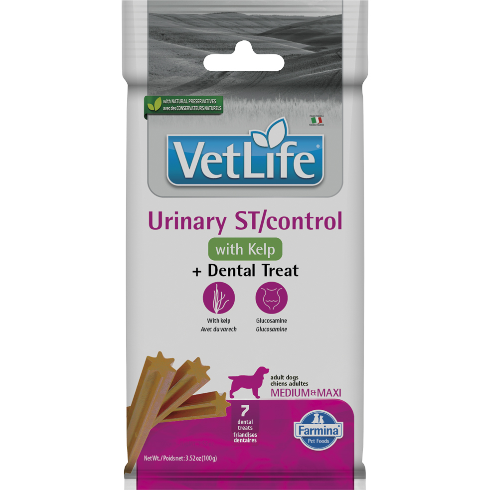 Farmina Vet Life Canine Treat Urinary St Control Adult Medium/maxi