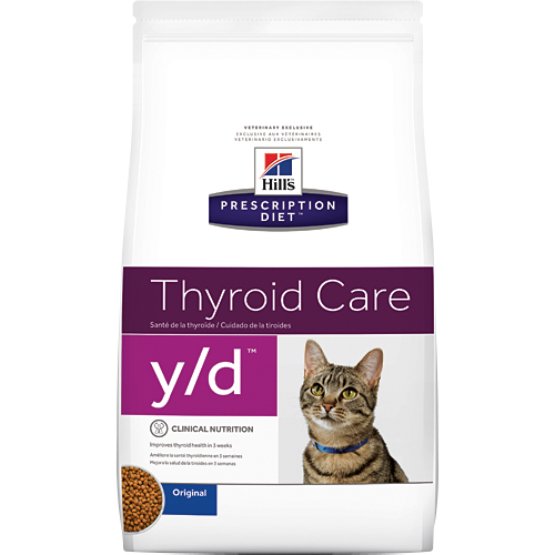 Hill's Prescription Diet Feline Adult Y/d Thyroid Care