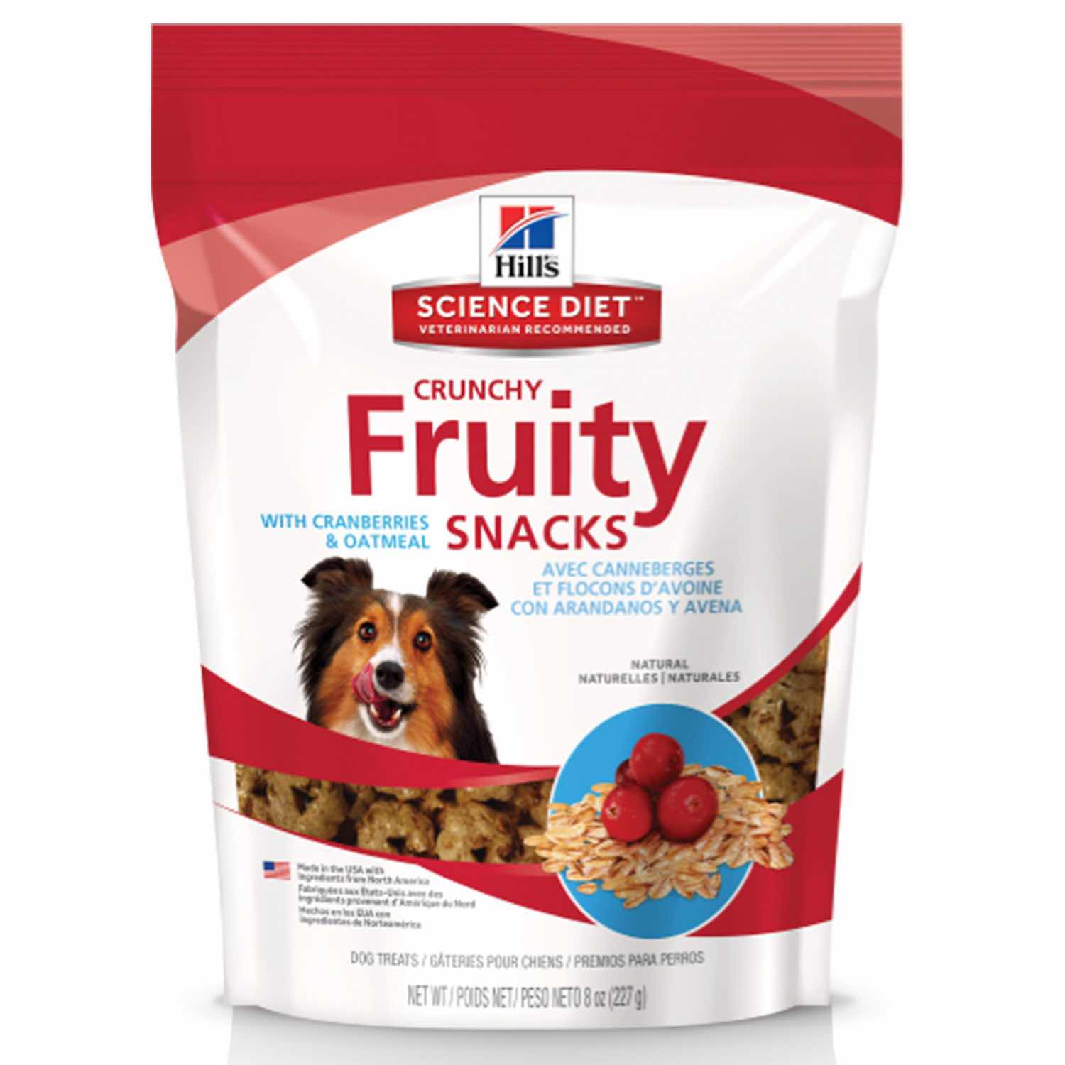 Hill's Science Diet Crunchy Fruity Snacks For Dogs
