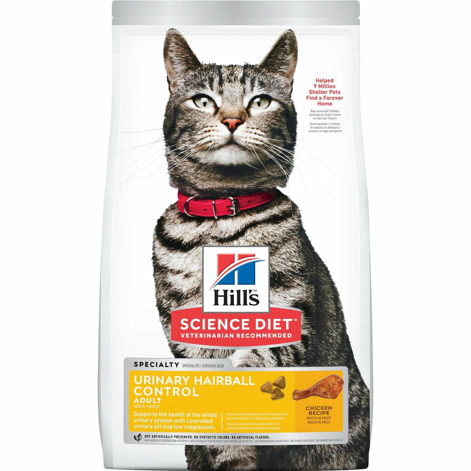 Hill's Science Diet Feline Adult Urinary Hairball Control