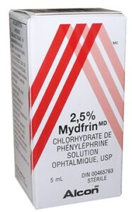 Mydfrin Eye Drops
