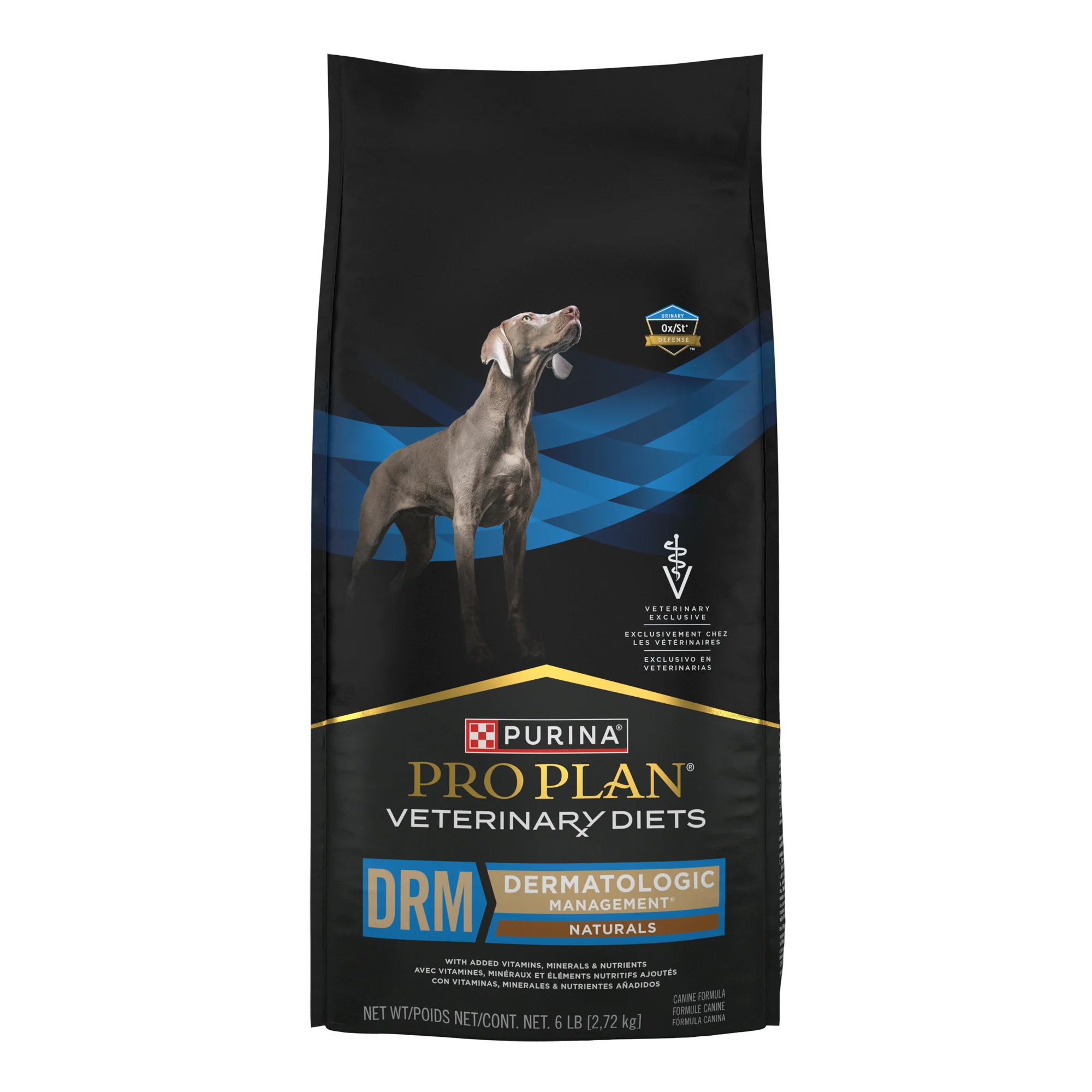 Purina Pro Plan Veterinary Diets Canine Adult Drm Dermatologic Management Natural
