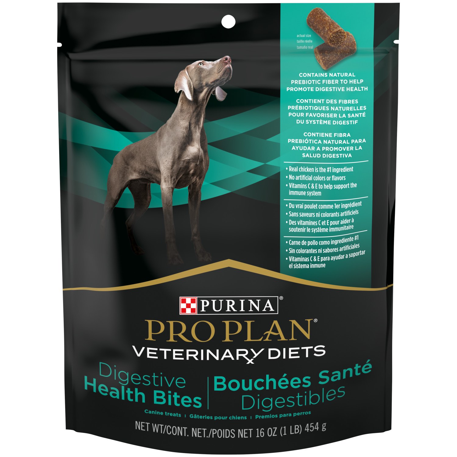 Purina Pro Plan Veterinary Diets Digestive Health Bites Canine Treats