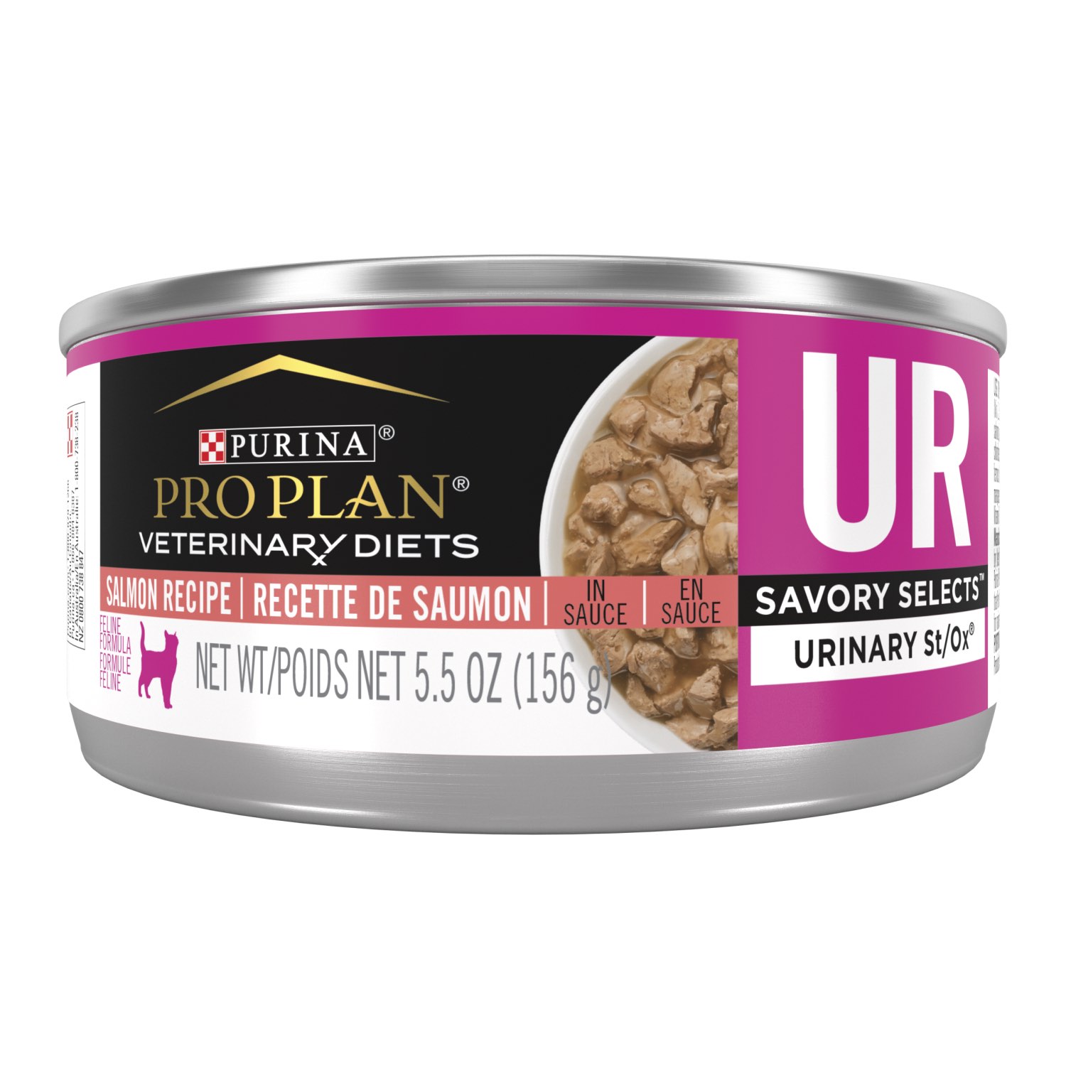 Purina Pro Plan Veterinary Diets Feline Adult Ur Savory Selects Urinary St/ox