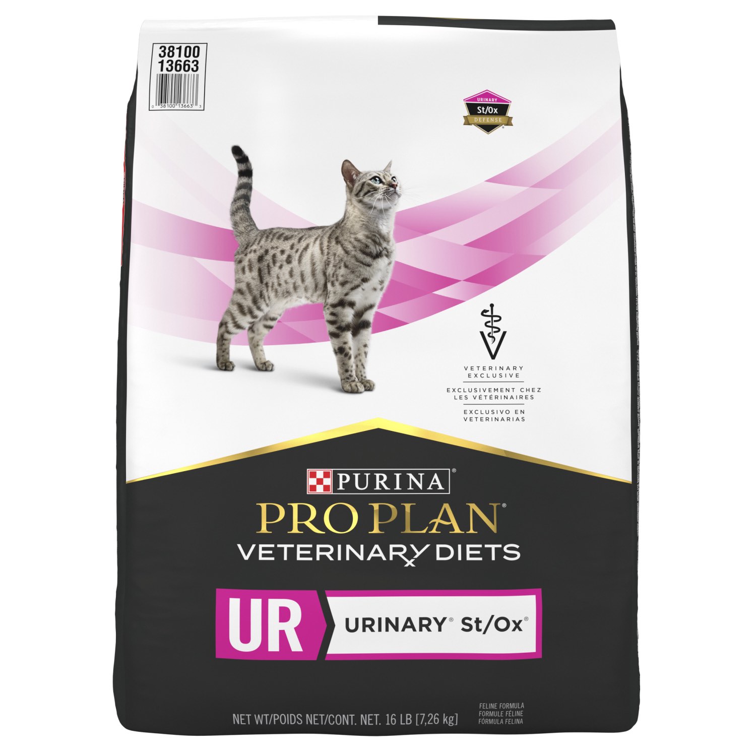 Purina Pro Plan Veterinary Diets Feline Adult Ur Urinary St/ox Dry Food 7