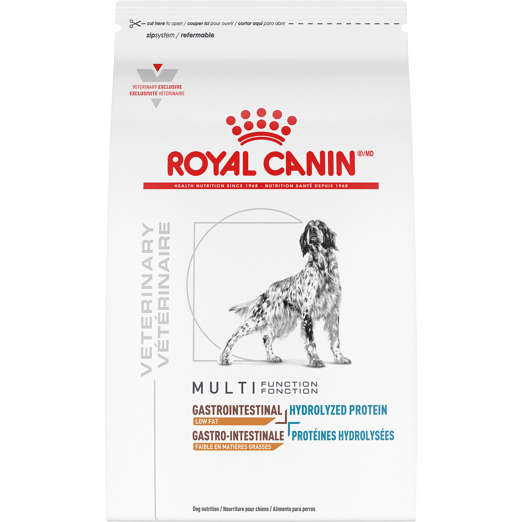 Royal Canin Veterinary Diets Canine Adult Multi Gi + Hydrolyzed Proteins Low Fat