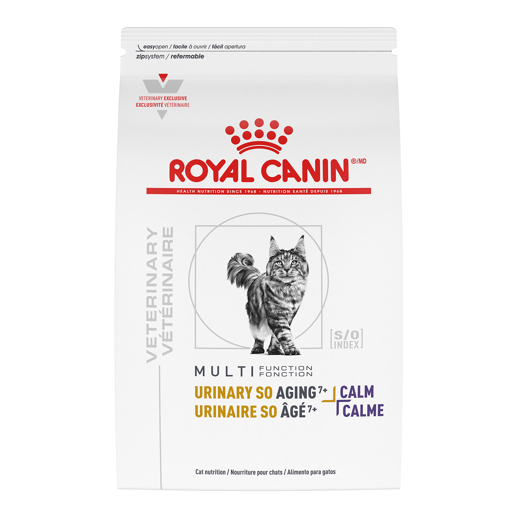 Royal Canin Veterinary Diets Feline Adult Multi Urinary So Aging 7+ + Calm